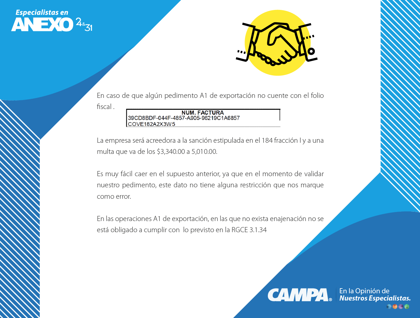 COMPLEMENTO EN CFDI DE EXPORTACIÓN.6