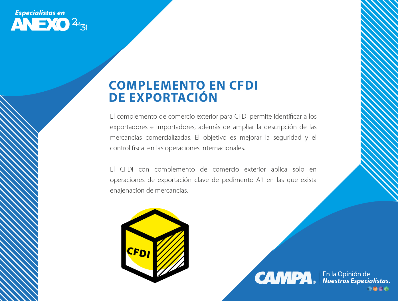 COMPLEMENTO EN CFDI DE EXPORTACIÓN.2