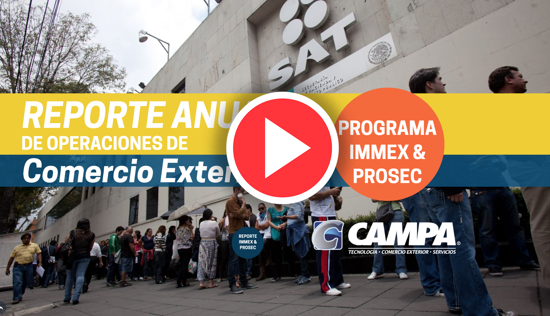 Reporte Anual de Operaciones de Comercio Exterior. Campa Reporte Anual de Operaciones de Comercio Exterior. Campa