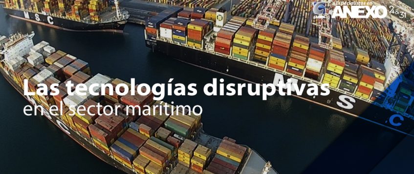 Las tecnologías disruptivas en el sector marítimo