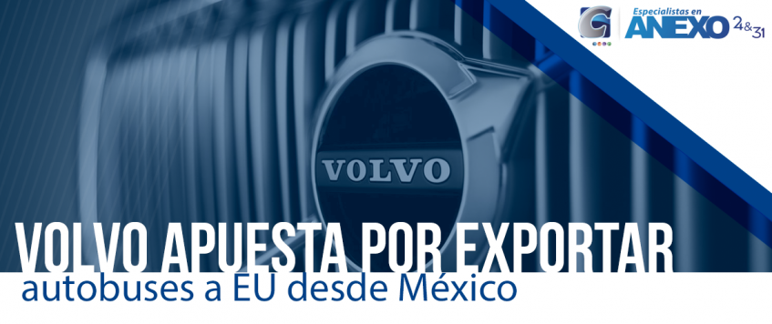 Volvo apuesta por exportar más autobuses a EU desde México